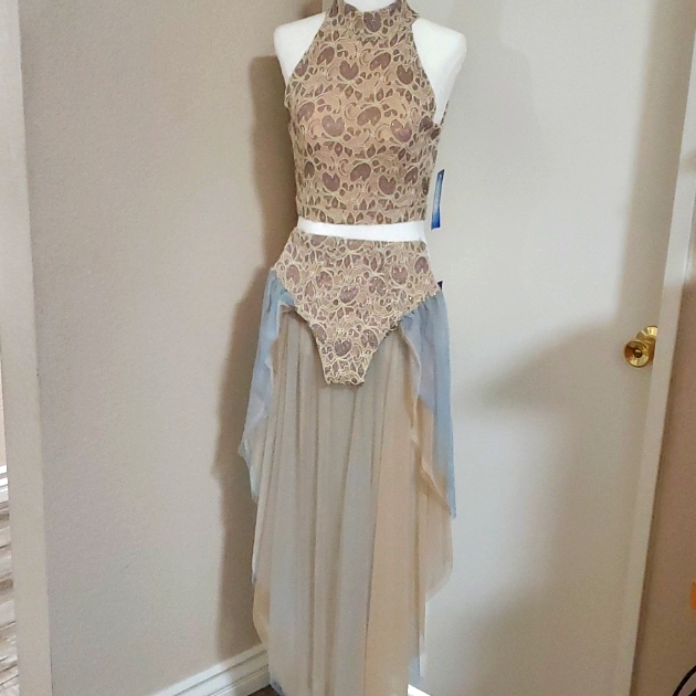 Dance Wear Double Platinum Performance Wear Size Small